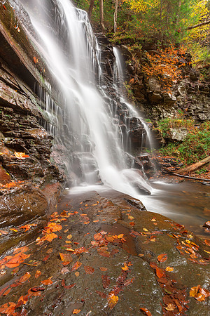 Autumn Ganoga Falls