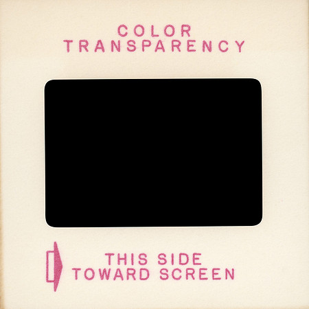 Vintage Color Transparency Slide