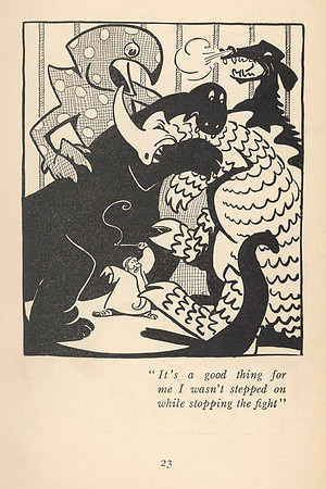 Vintage Image Plate - Noah the Dino Mediator