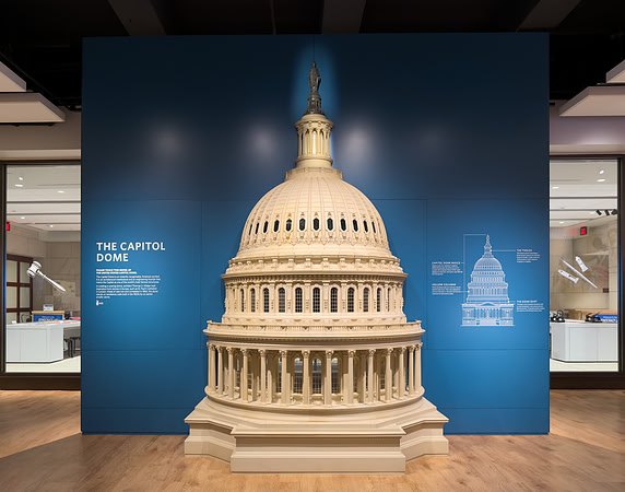 Capitol Dome Scale Model