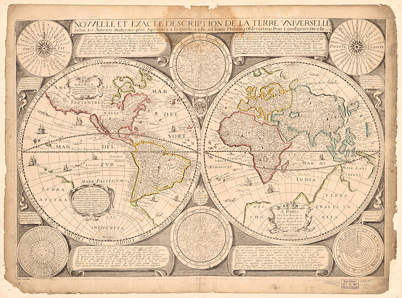 Novvelle et exacte description de la terre vniverselle (circa 1646)