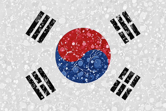 Marbled Flag - South Korea