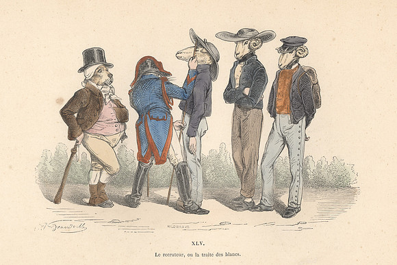Metamorphoses du Jour - Plate 45 (XLV)