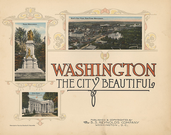 Vintage Title Page - Washington, The City Beautiful