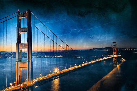 Golden Gate Ghost Bridge