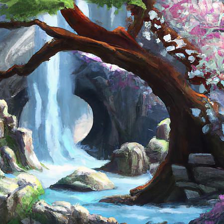 Spring Frame Falls