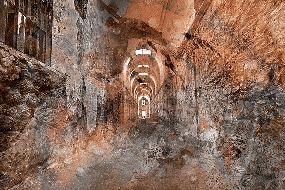 Acrylic Prison Corridor