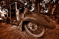 Vintage Scrap Car