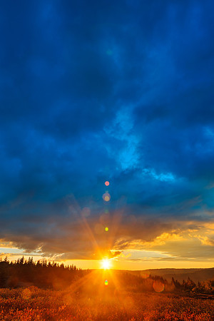 Dolly Sods Sunset - Between Heaven & Earth