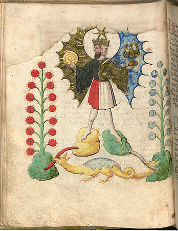 Book of the Holy Trinity (German) - Winged Hermaphrodite 1