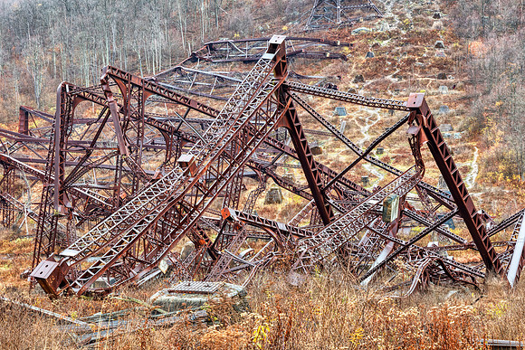Mangled Ruins of Kinzua Bridge