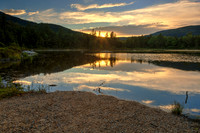 Lily Pond Sunset