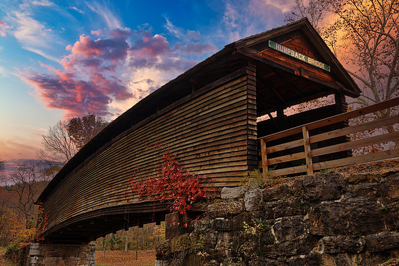 Humpback Sunset Bridge