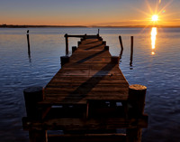 Abandoned Sunrise Pier - Havre de Grace