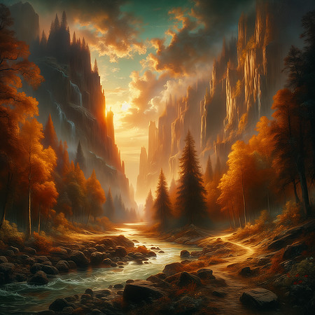 Valley of Autumn Gold
