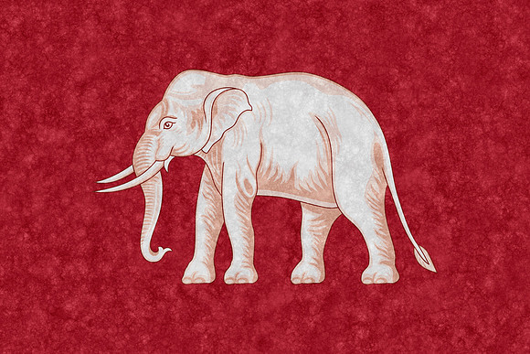 Velvet Flag - Siam (1832–1916)