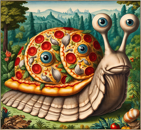 Mutant Pizza Snail