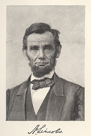 Vintage Portrait - Abraham Lincoln