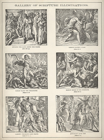 Vintage Image Plate - Gallery of Scripture 2