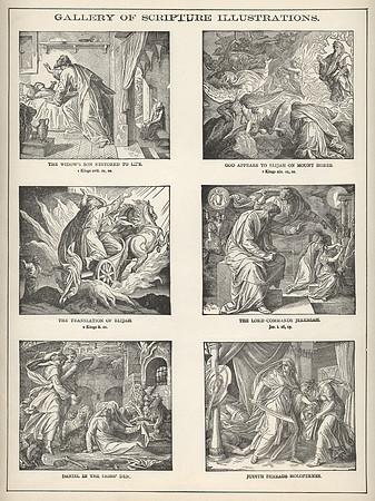 Vintage Image Plate - Gallery of Scripture 4