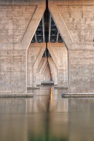 Under Kent Narrows Bridge