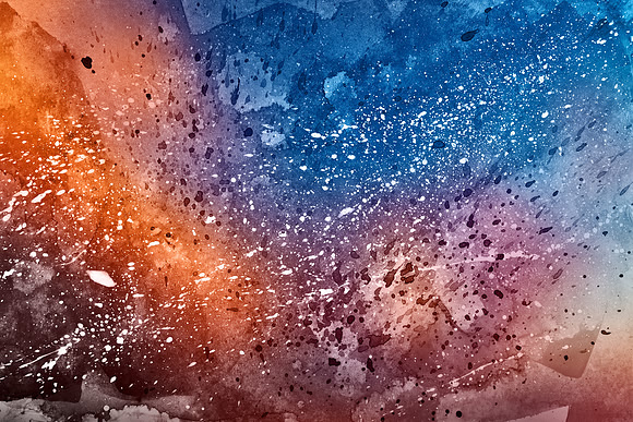 Vibrant Acrylic Texture