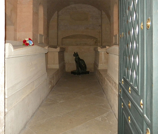 Bastet Cat Statue in the Paris Panthéon