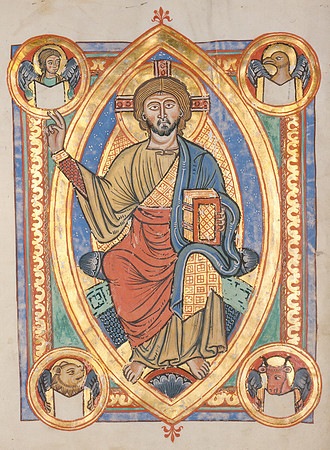 Codex Bruchsal - Christ in Mandorla Majesty