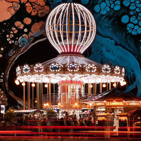 Trippy Paris Carousel