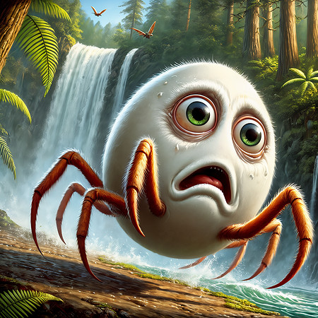 Scared Spider Egg