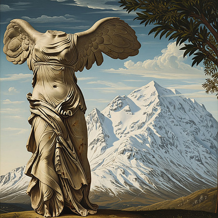 Winged Alpine Victory