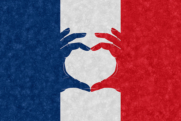 Velvet Love Flag - France