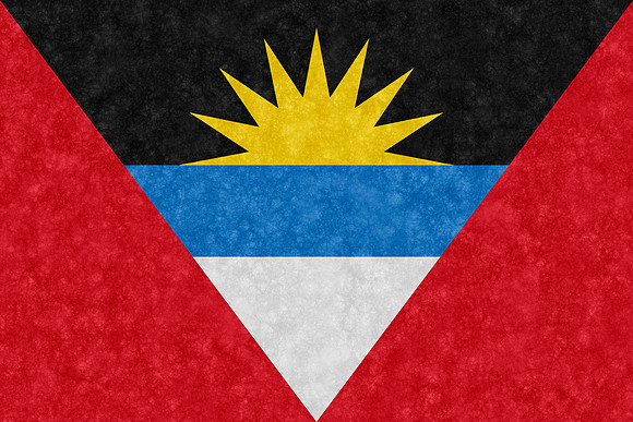 Velvet Flag - Antigua and Barbuda