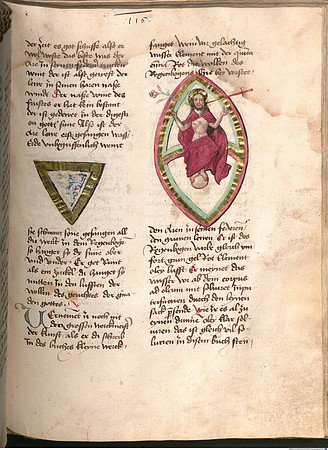 Book of the Holy Trinity (German) - Gold Triangle Trinity & Christ in Mandorla