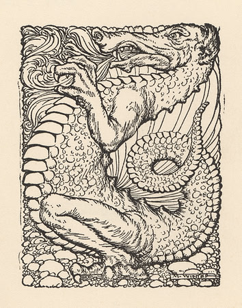 Vintage Tanglewood Dragon