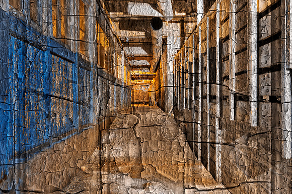 Cracked Lonaconing Corridor