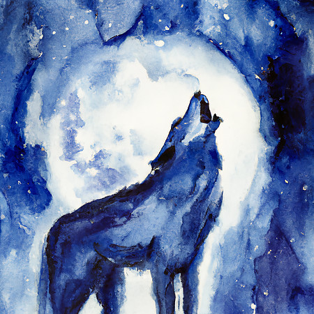 Howling Blue Moon