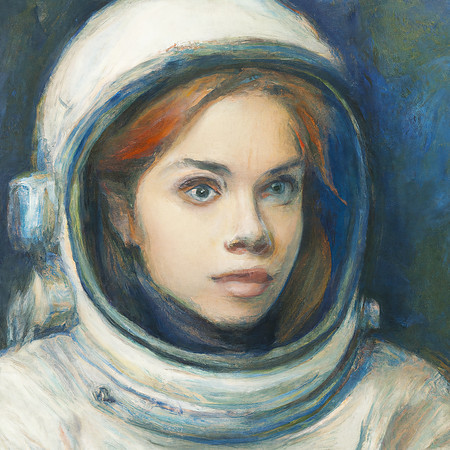 Beautiful Astronaut