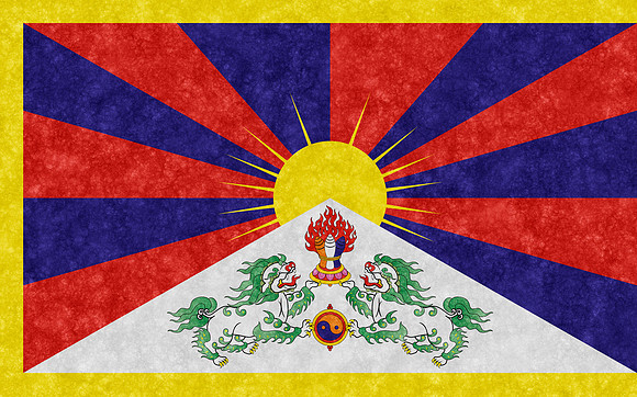 Velvet Flag - Tibet