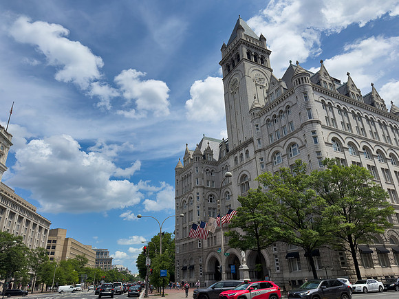 Towering Post of Washington DC