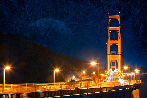 Beckoning Beacons of Golden Gate Bridge