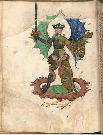Book of the Holy Trinity (German) - Winged Hermaphrodite 2