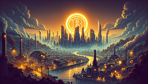 Bitcoin Slum Town