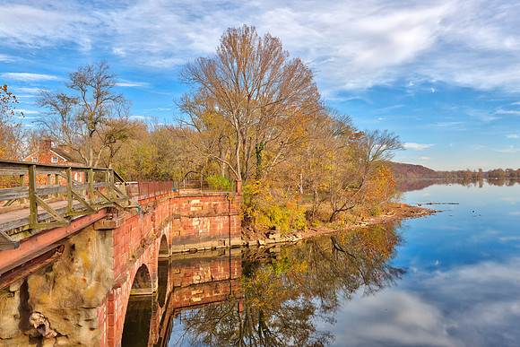 Autumn Aqueduct Decay