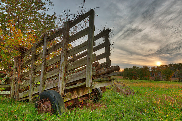 Gettysburg Sunset Decay