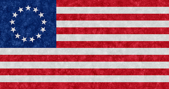 Velvet Flag - Betsy Ross USA