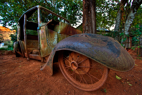 Vintage Scrap Car - Pilgrim's Rest