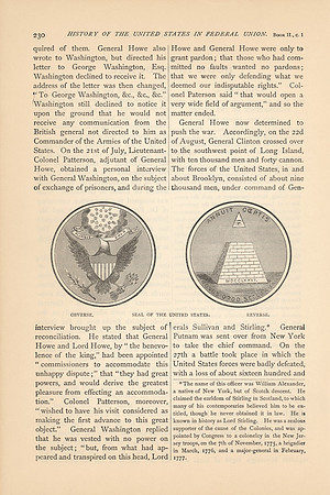 Vintage Book Page (230) - War of the Revolution