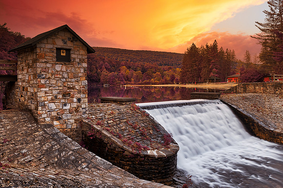 Sunset Fantasy Spillway
