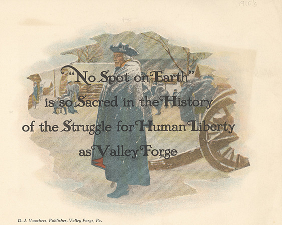 Vintage Frontispiece - Valley Forge